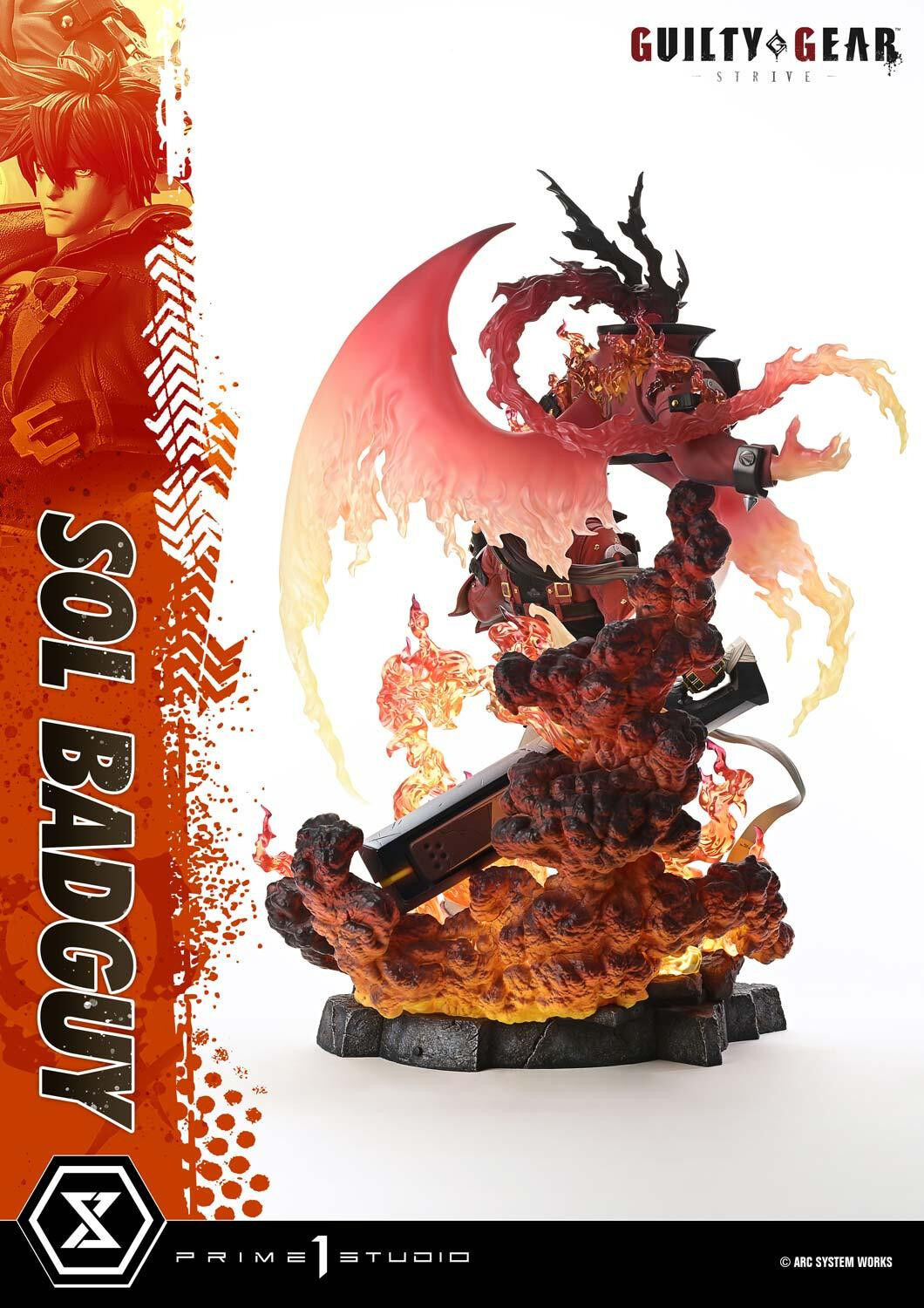 Guilty Gear -Strive- - Sol Badguy - Prisma Wing - 1/4 (Prime 1 Studio) photo 36