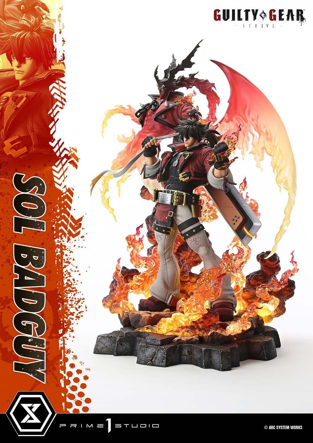 Guilty Gear -Strive- - Sol Badguy - Prisma Wing - 1/4 (Prime 1 Studio) photo 38