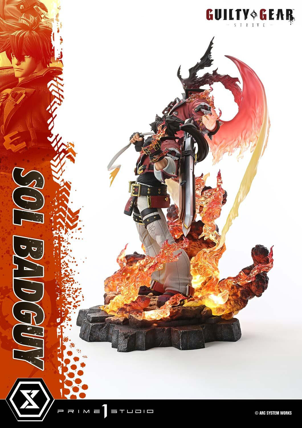 Guilty Gear -Strive- - Sol Badguy - Prisma Wing - 1/4 (Prime 1 Studio) photo 39