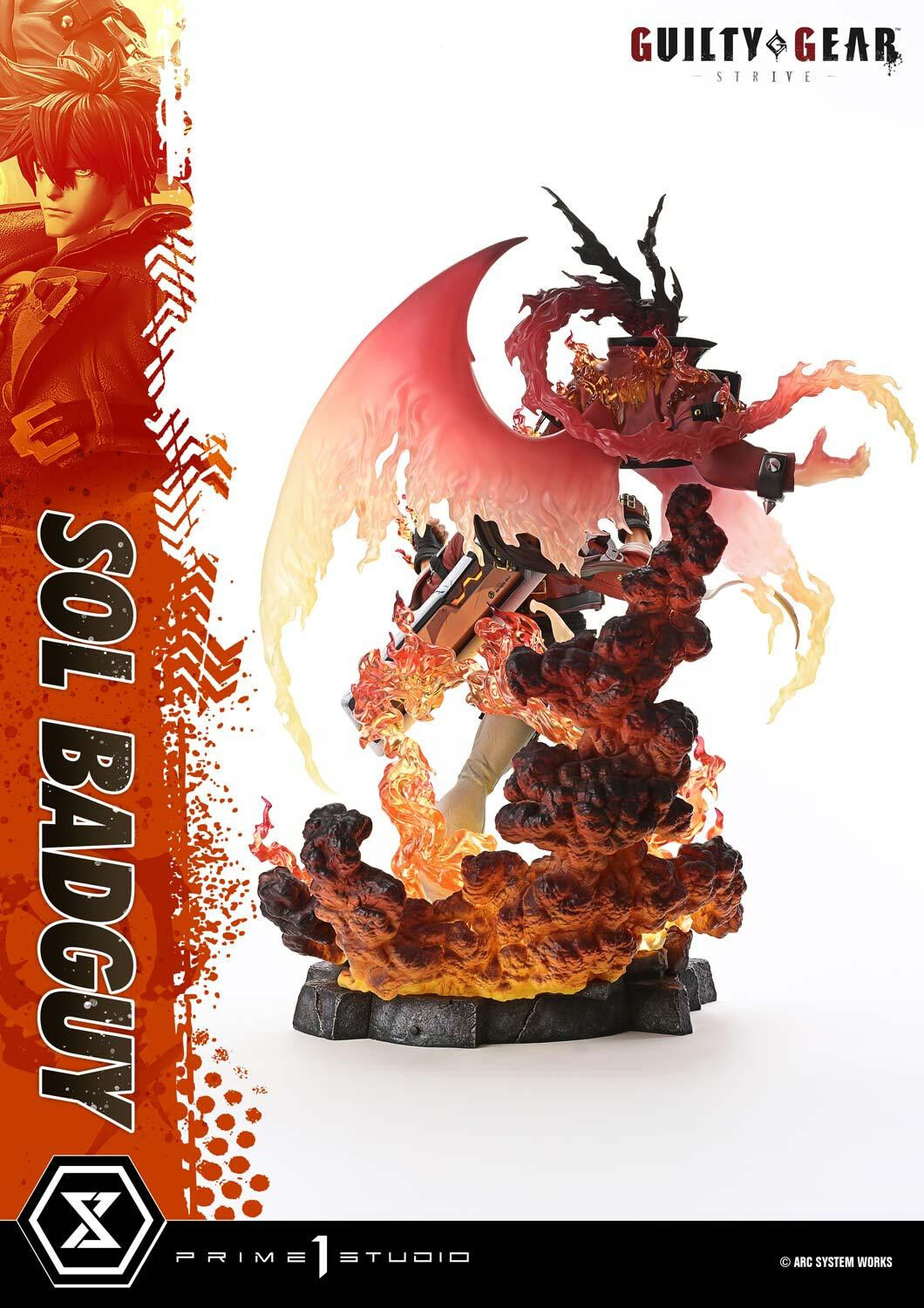 Guilty Gear -Strive- - Sol Badguy - Prisma Wing - 1/4 (Prime 1 Studio) photo 40