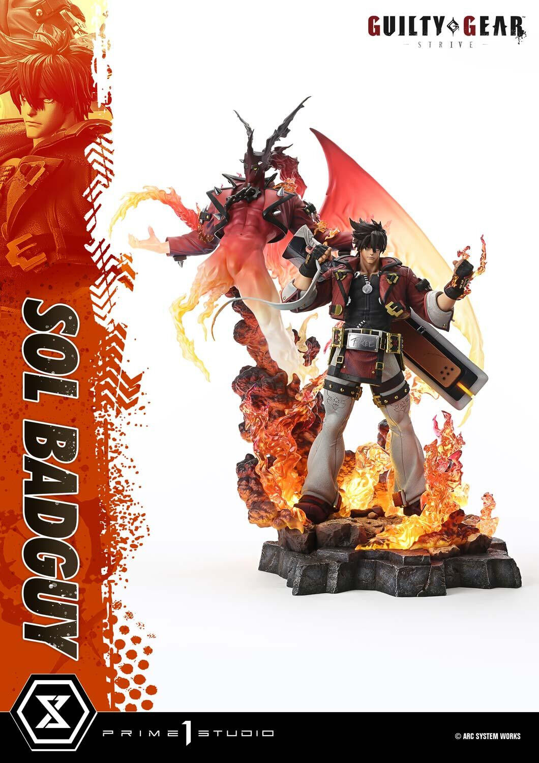 Guilty Gear -Strive- - Sol Badguy - Prisma Wing - 1/4 (Prime 1 Studio) photo 41