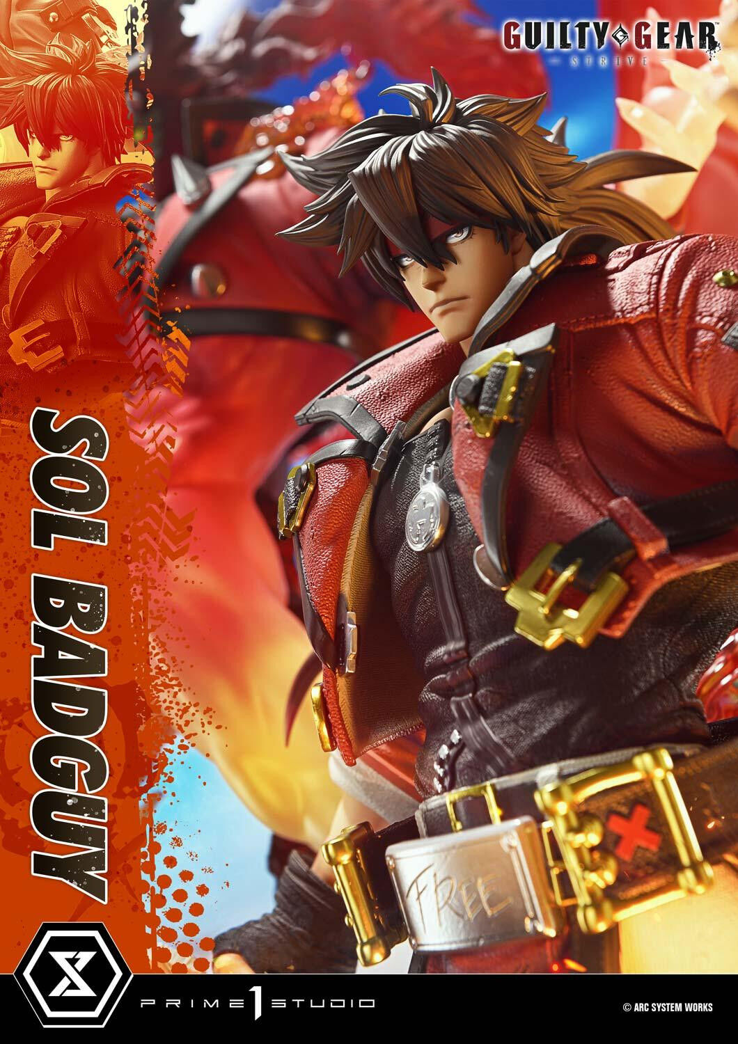 Guilty Gear -Strive- - Sol Badguy - Prisma Wing - 1/4 (Prime 1 Studio) photo 42