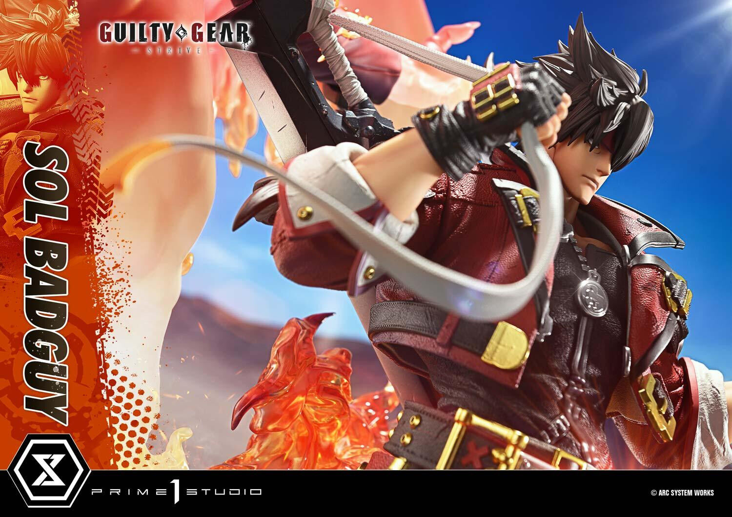 Guilty Gear -Strive- - Sol Badguy - Prisma Wing - 1/4 (Prime 1 Studio) photo 43