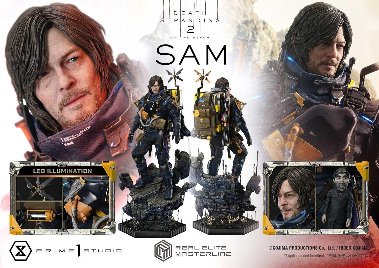 Death Stranding 2: On the Beach - BB-28 - Dollman - Sam Bridges - Real Elite Masterline - 1/3 (Prime 1 Studio) photo 23