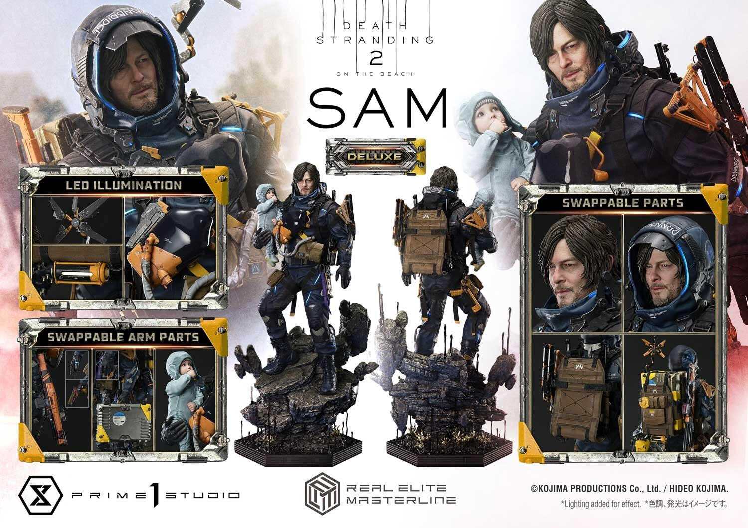 Death Stranding 2: On the Beach - BB-28 - Dollman - Sam Bridges - Real Elite Masterline - 1/3 (Prime 1 Studio) photo 54