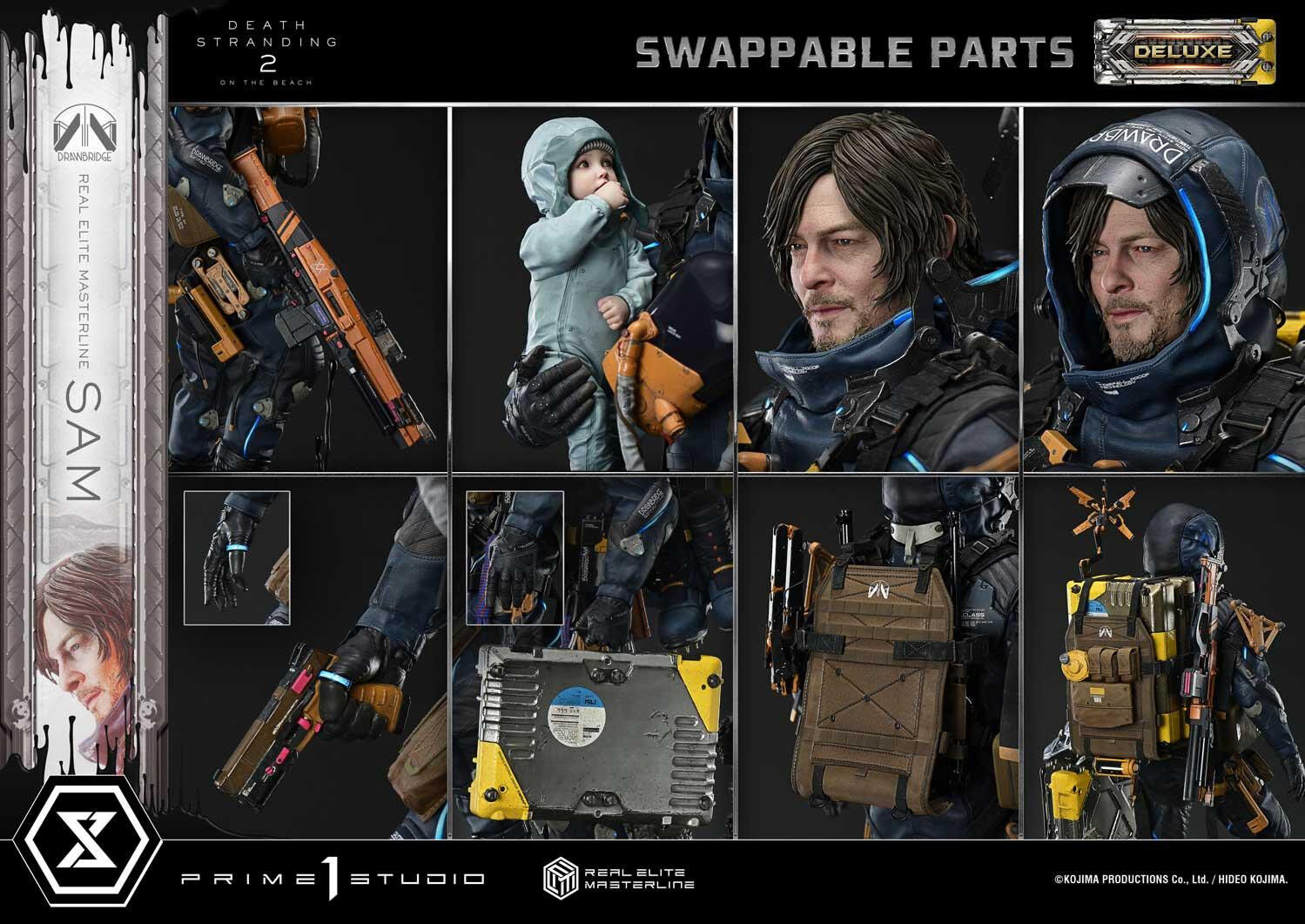 Death Stranding 2: On the Beach - BB-28 - Dollman - Sam Bridges - Real Elite Masterline - 1/3 (Prime 1 Studio) photo 55