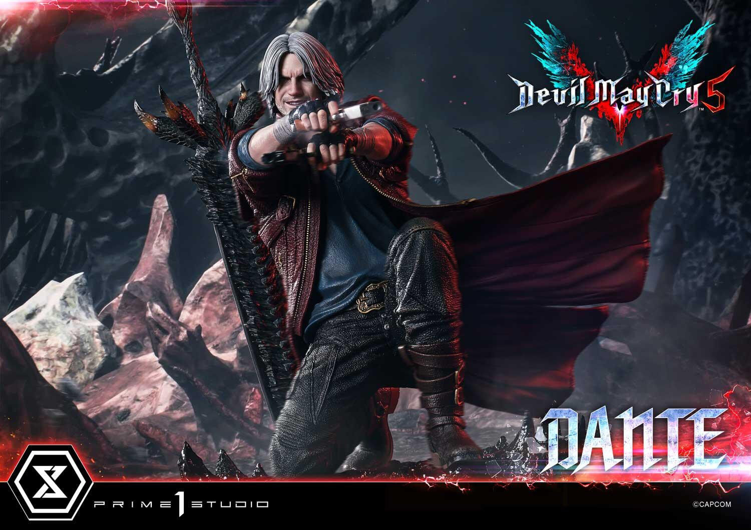 Devil May Cry 5 - Dante - Concept Masterline  (CMDMCV-01S) - 1/6 - Bonus Version (Prime 1 Studio) photo 2