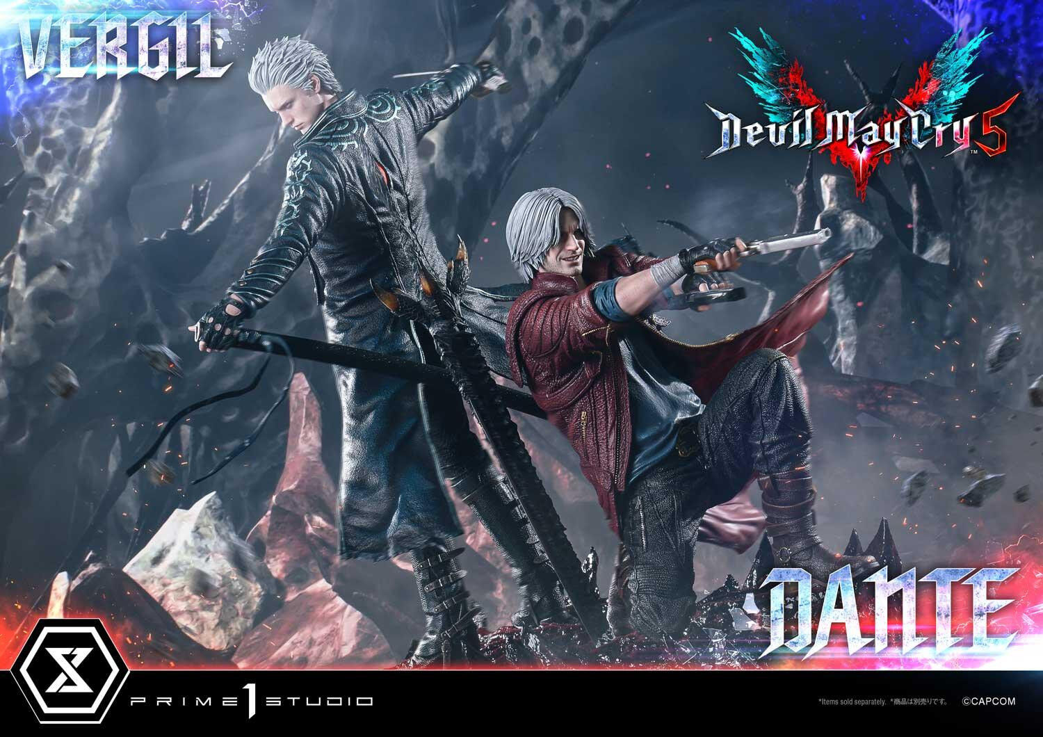 Devil May Cry 5 - Dante - Concept Masterline  (CMDMCV-01S) - 1/6 - Bonus Version (Prime 1 Studio) photo 8