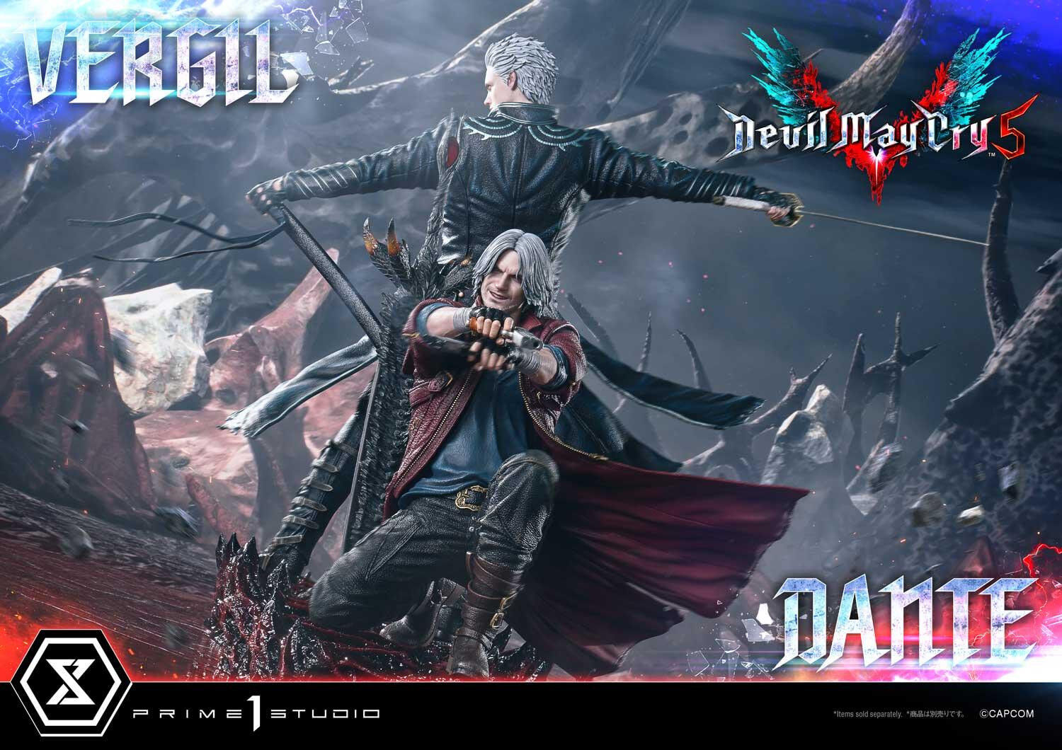 Devil May Cry 5 - Dante - Concept Masterline  (CMDMCV-01S) - 1/6 - Bonus Version (Prime 1 Studio) photo 21