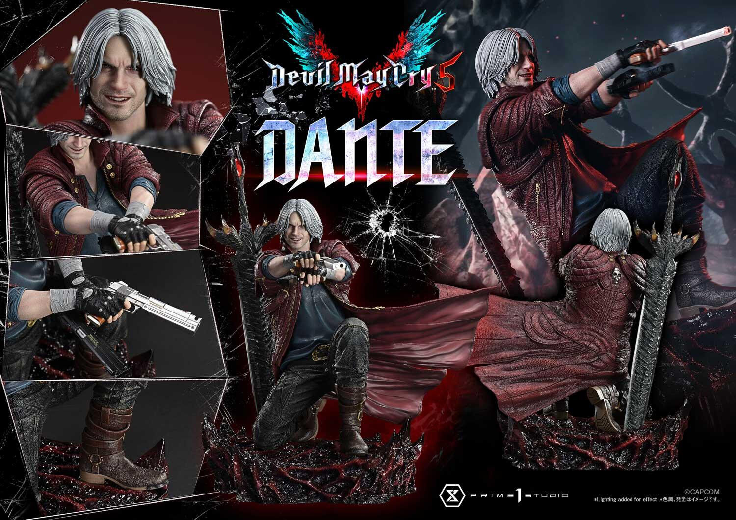Devil May Cry 5 - Dante - Concept Masterline  (CMDMCV-01S) - 1/6 - Bonus Version (Prime 1 Studio) photo 36
