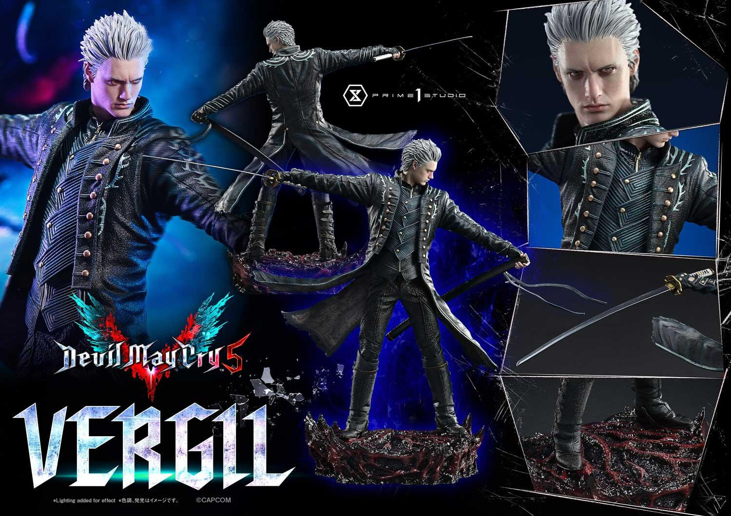 Devil May Cry 5 - Vergil - Concept Masterline (CMDMCV-02S) - 1/6 - Bonus Version (Prime 1 Studio) photo 23
