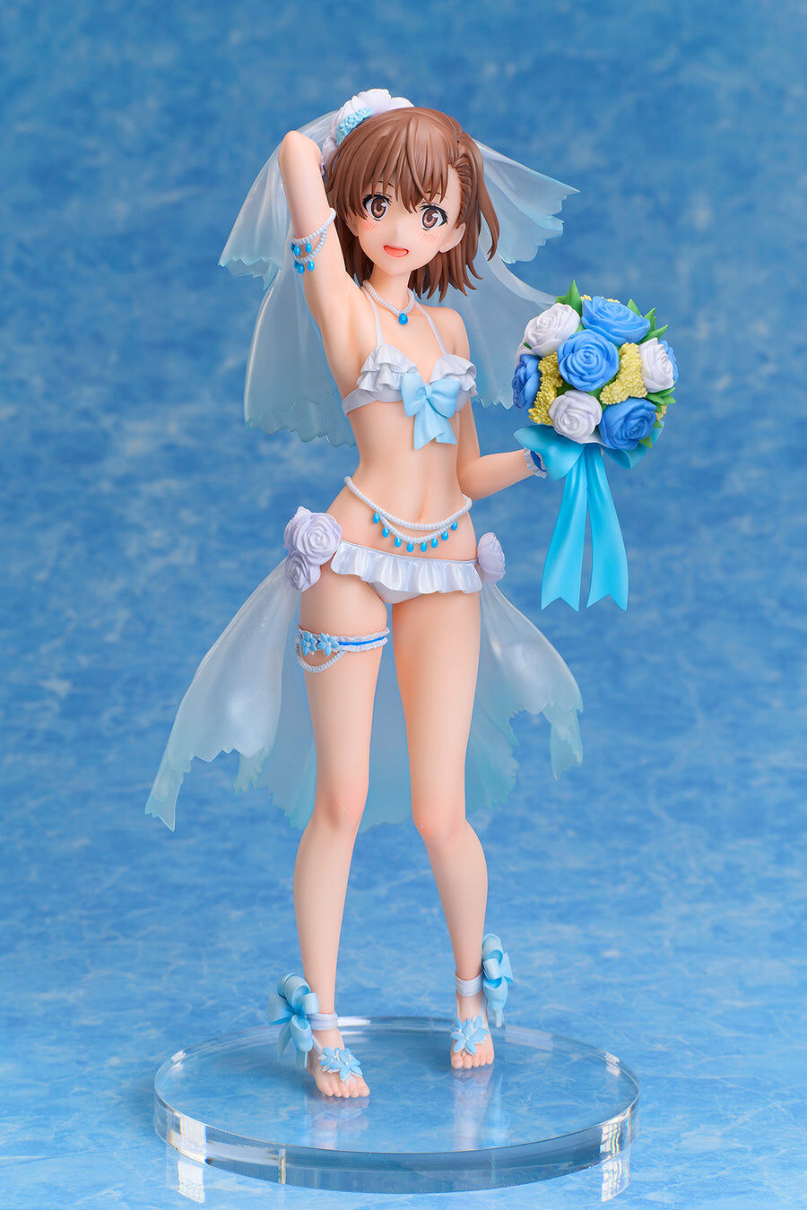 To Aru Kagaku no Railgun T - Misaka Mikoto - 1/7 - Wedding Swimsuit Ver. (A Dimension)
