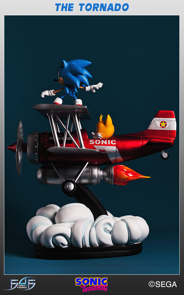Sonic the Hedgehog - Miles "Tails" Prower - Sonic "The Tornado" Diorama Exclusive - Exclusive (First 4 Figures) photo 2