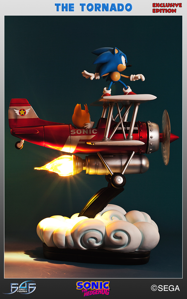 Sonic the Hedgehog - Miles "Tails" Prower - Sonic "The Tornado" Diorama Exclusive - Exclusive (First 4 Figures) photo 5