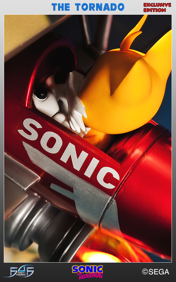Sonic the Hedgehog - Miles "Tails" Prower - Sonic "The Tornado" Diorama Exclusive - Exclusive (First 4 Figures) photo 8