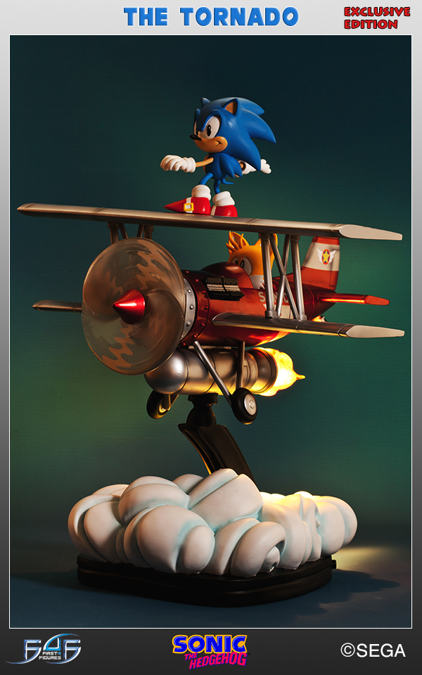 Sonic the Hedgehog - Miles "Tails" Prower - Sonic "The Tornado" Diorama Exclusive - Exclusive (First 4 Figures) photo 11