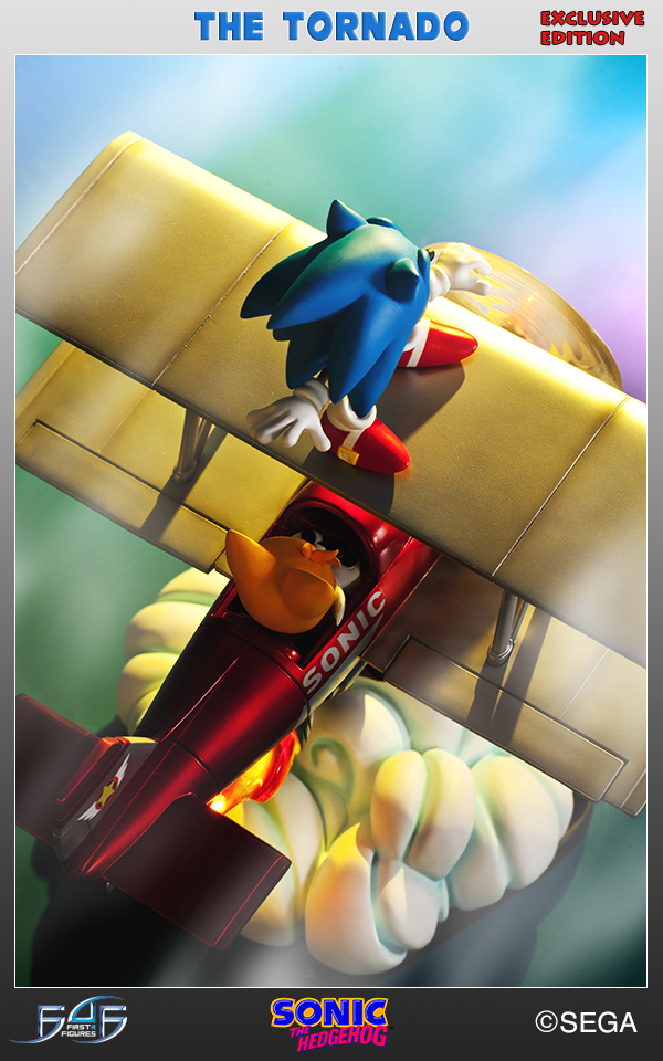 Sonic the Hedgehog - Miles "Tails" Prower - Sonic "The Tornado" Diorama Exclusive - Exclusive (First 4 Figures) photo 12