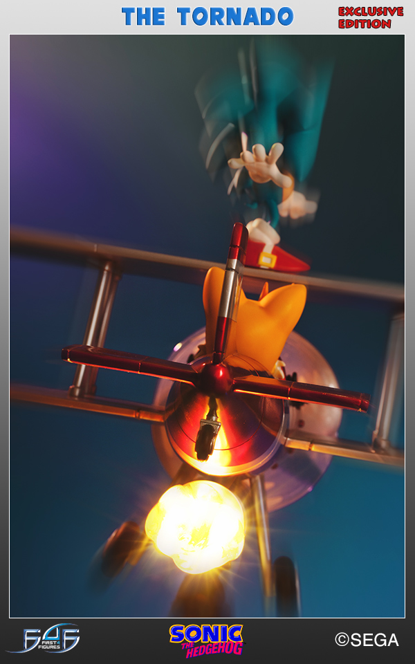 Sonic the Hedgehog - Miles "Tails" Prower - Sonic "The Tornado" Diorama Exclusive - Exclusive (First 4 Figures) photo 14