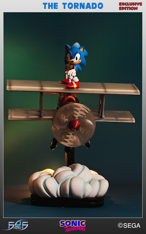 Sonic the Hedgehog - Miles "Tails" Prower - Sonic "The Tornado" Diorama Exclusive - Exclusive (First 4 Figures) photo 15