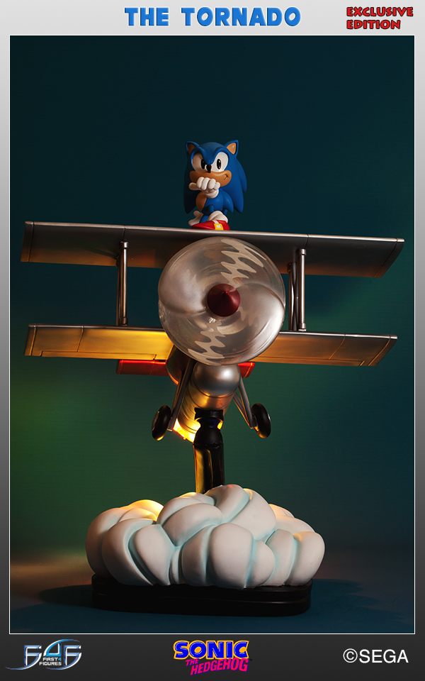 Sonic the Hedgehog - Miles "Tails" Prower - Sonic "The Tornado" Diorama Exclusive - Exclusive (First 4 Figures) photo 16