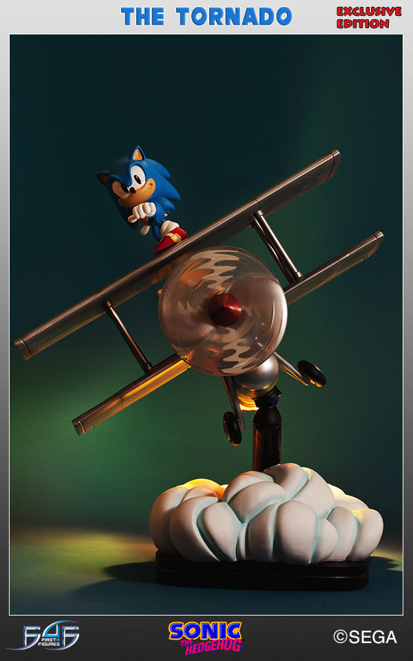 Sonic the Hedgehog - Miles "Tails" Prower - Sonic "The Tornado" Diorama Exclusive - Exclusive (First 4 Figures) photo 17