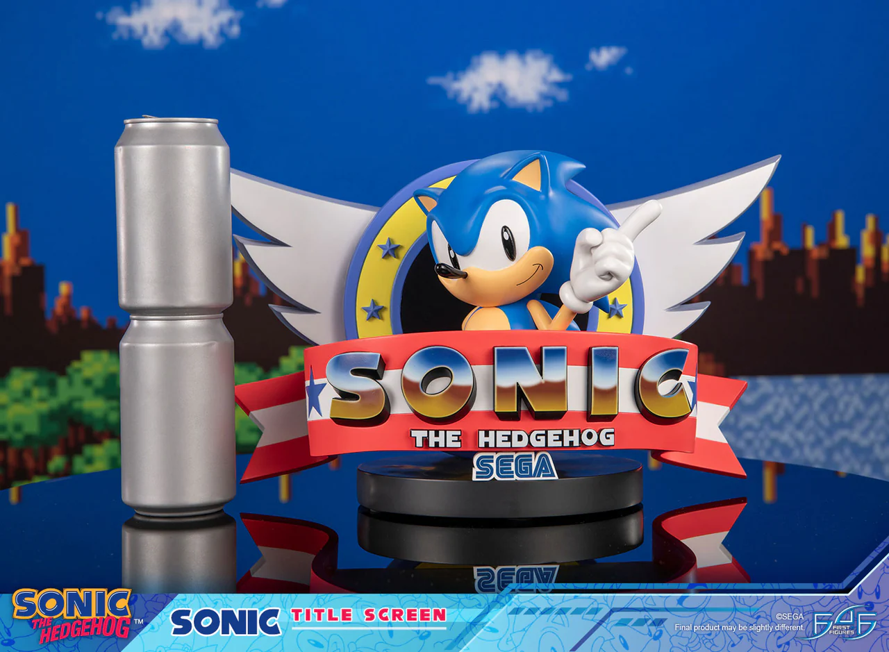 Sonic the Hedgehog - Title Screen - Standard Edition (First 4 Figures) photo 2