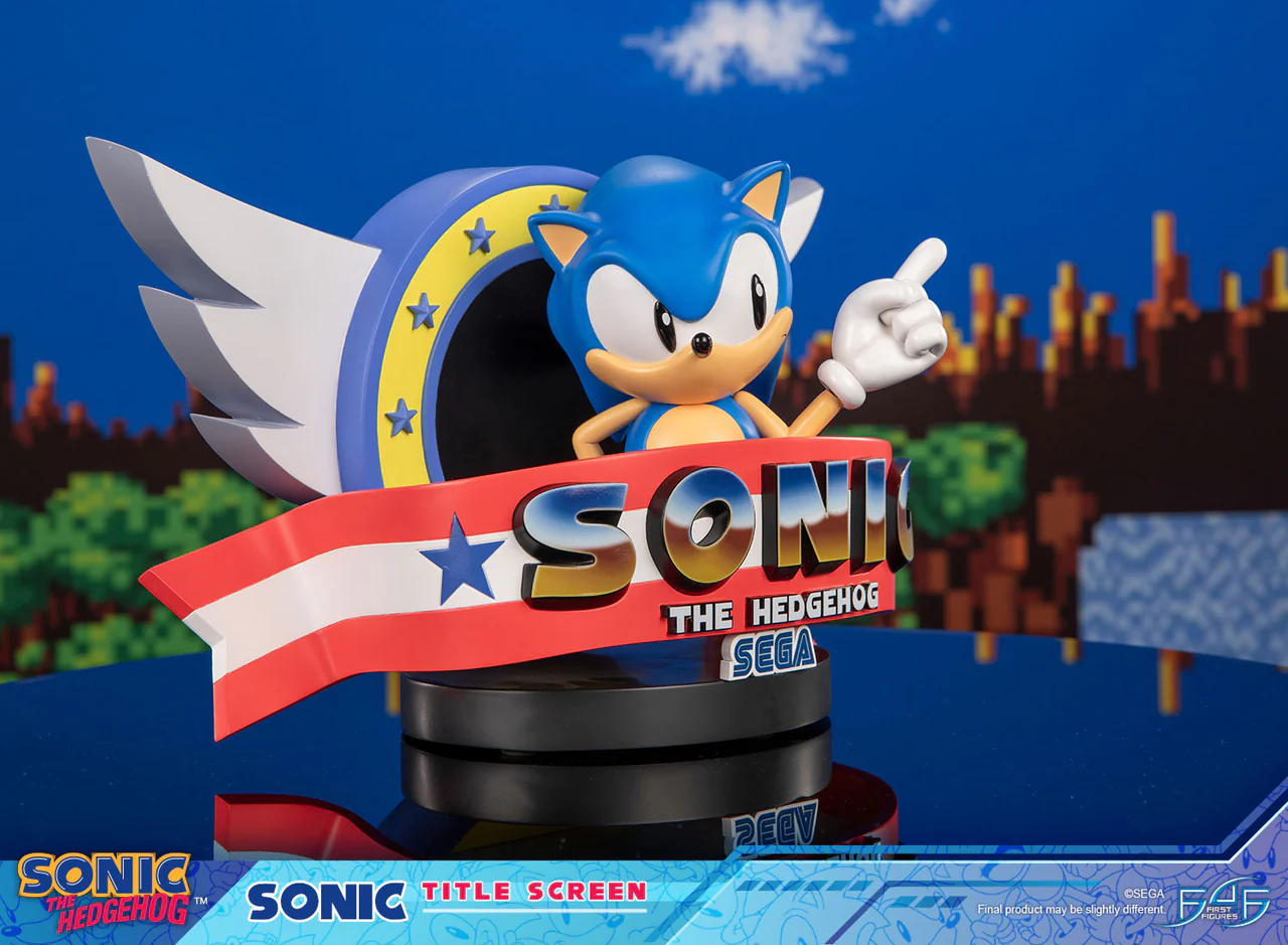 Sonic the Hedgehog - Title Screen - Standard Edition (First 4 Figures) photo 3