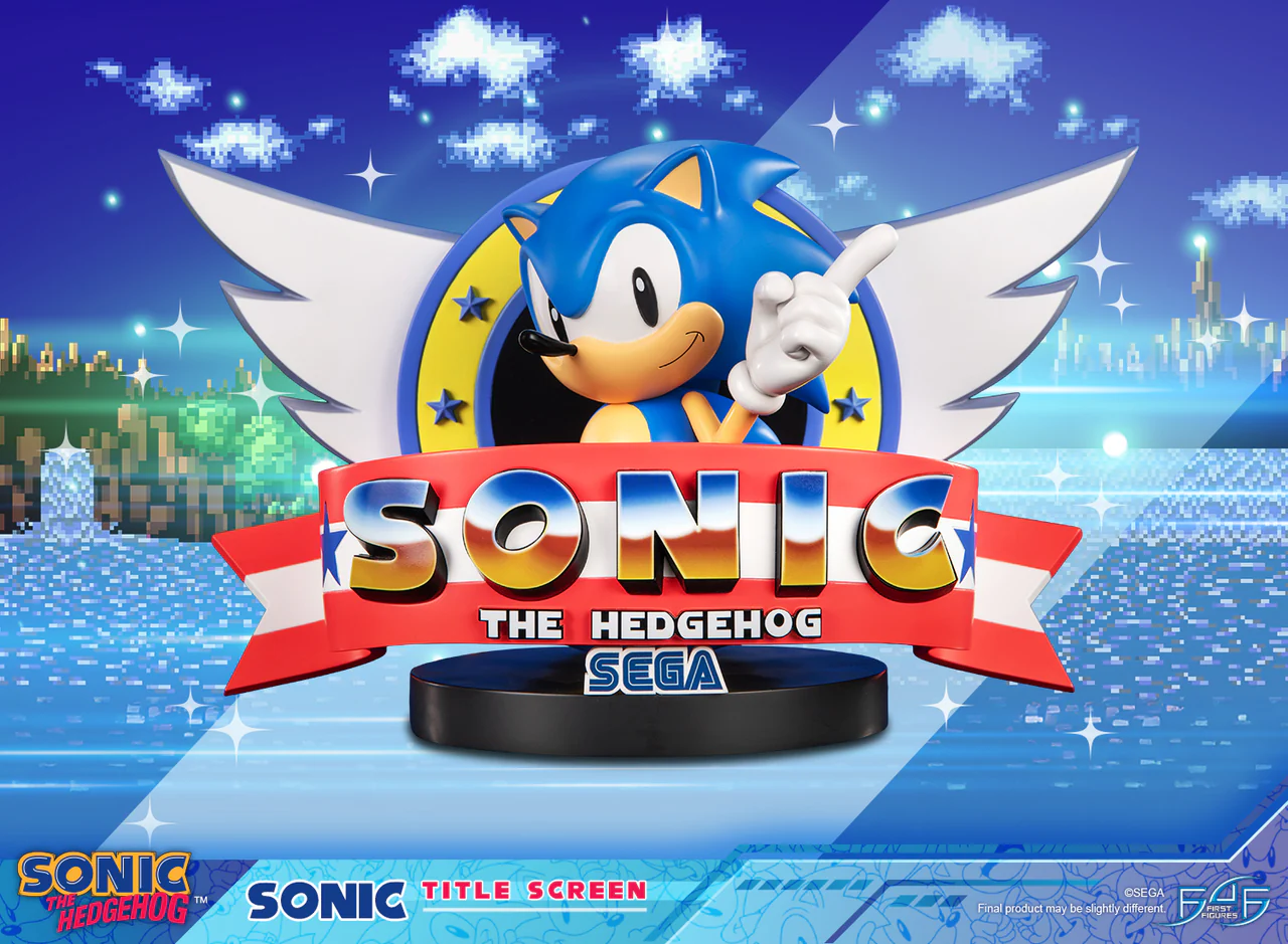 Sonic the Hedgehog - Title Screen - Standard Edition (First 4 Figures) photo 4