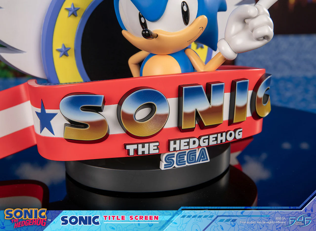 Sonic the Hedgehog - Title Screen - Standard Edition (First 4 Figures) photo 5