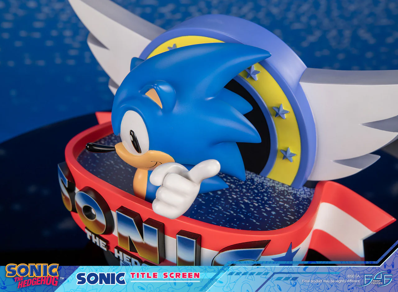 Sonic the Hedgehog - Title Screen - Standard Edition (First 4 Figures) photo 6