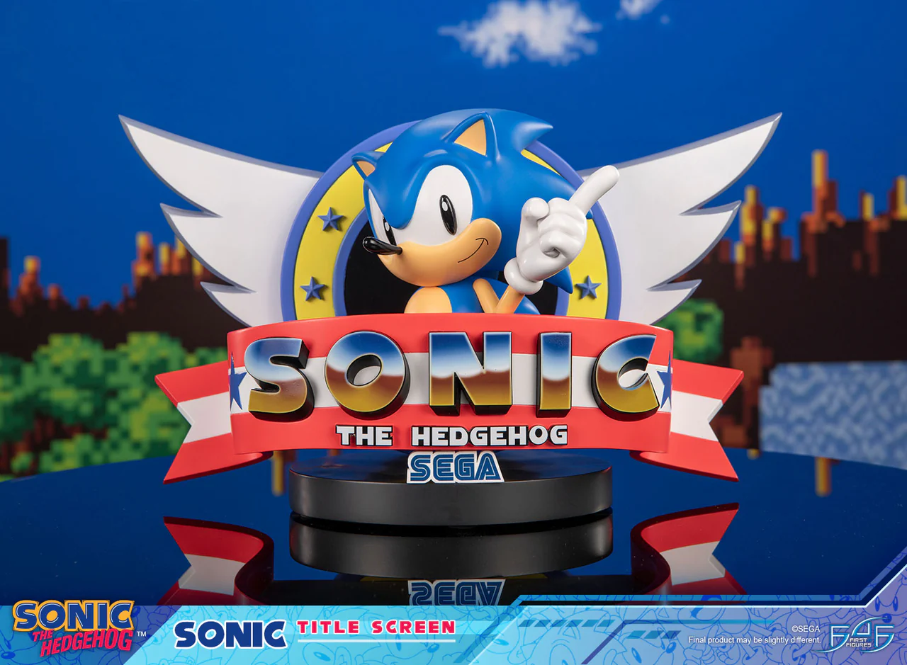 Sonic the Hedgehog - Title Screen - Standard Edition (First 4 Figures) photo 8