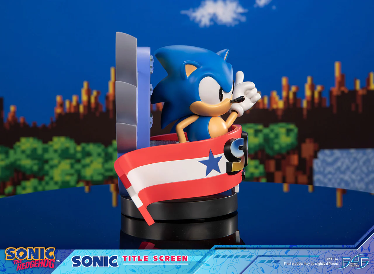Sonic the Hedgehog - Title Screen - Standard Edition (First 4 Figures) photo 9