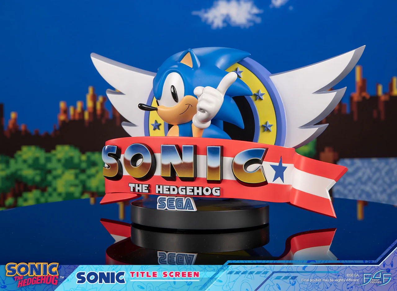 Sonic the Hedgehog - Title Screen - Standard Edition (First 4 Figures) photo 14