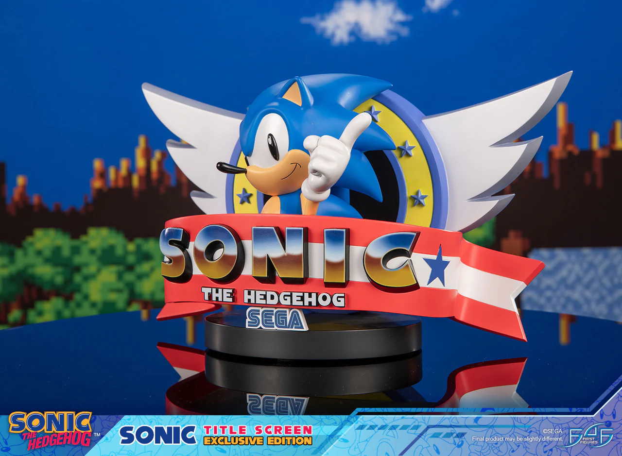 Sonic the Hedgehog - Title Screen - Exclusive Edition (First 4 Figures) photo 5