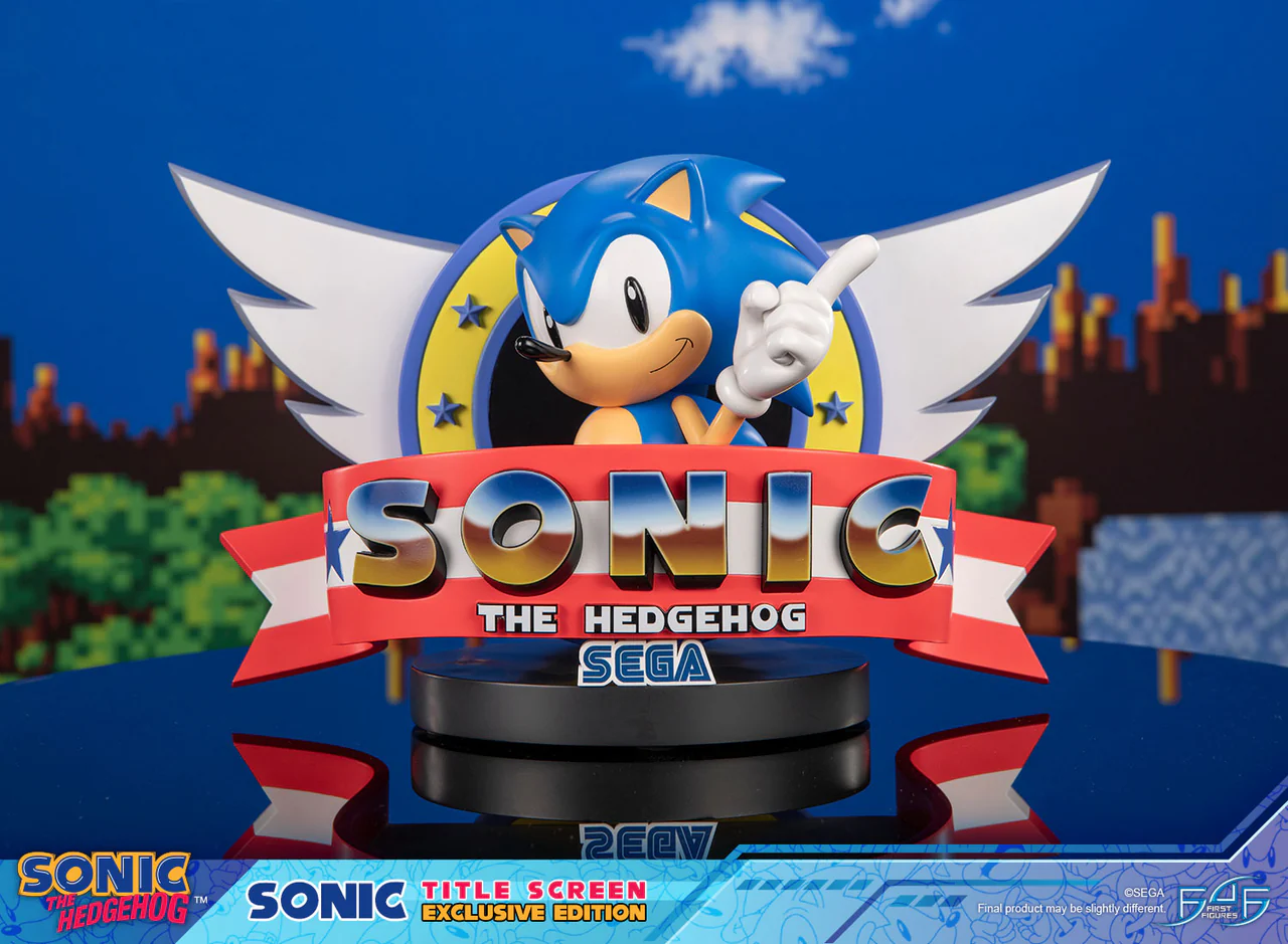 Sonic the Hedgehog - Title Screen - Exclusive Edition (First 4 Figures) photo 6