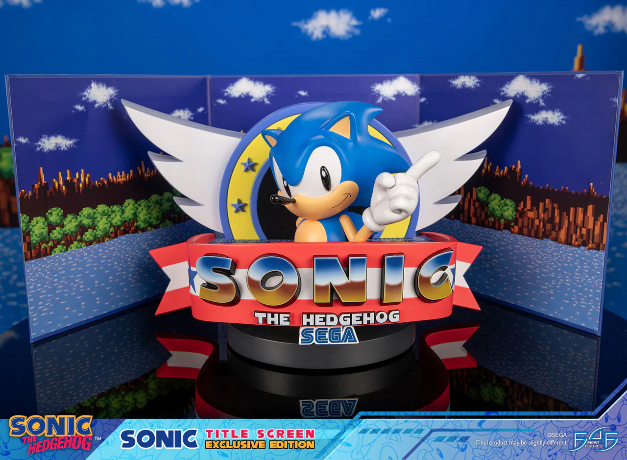 Sonic the Hedgehog - Title Screen - Exclusive Edition (First 4 Figures) photo 7