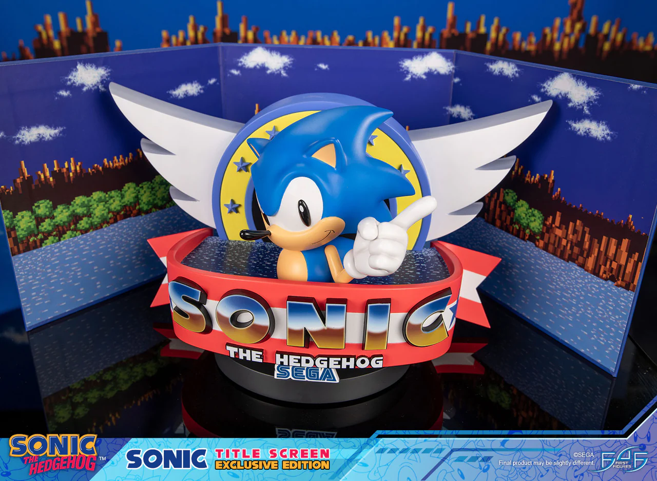 Sonic the Hedgehog - Title Screen - Exclusive Edition (First 4 Figures) photo 8