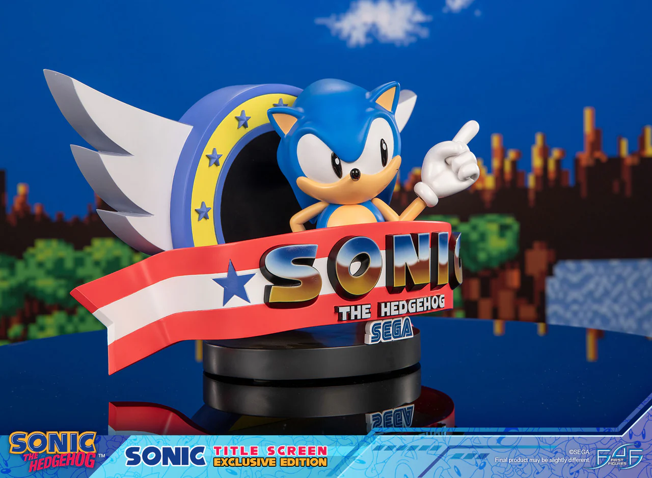 Sonic the Hedgehog - Title Screen - Exclusive Edition (First 4 Figures) photo 10