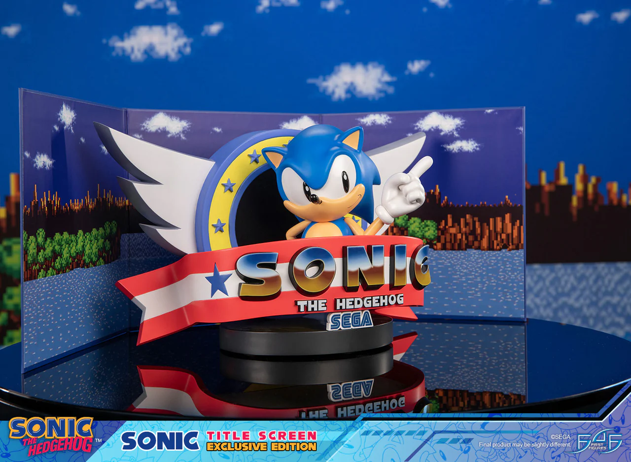 Sonic the Hedgehog - Title Screen - Exclusive Edition (First 4 Figures) photo 14
