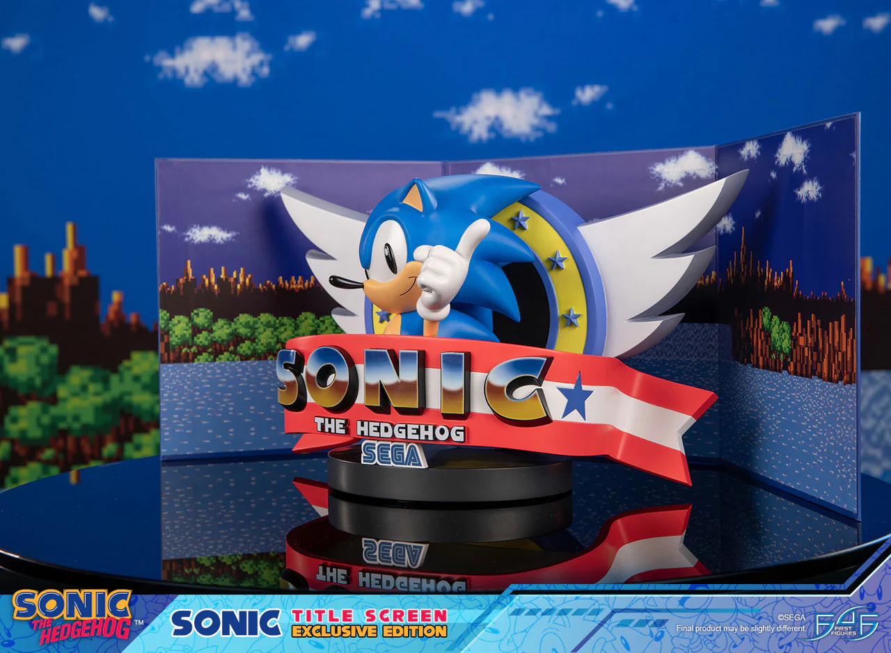 Sonic the Hedgehog - Title Screen - Exclusive Edition (First 4 Figures) photo 15