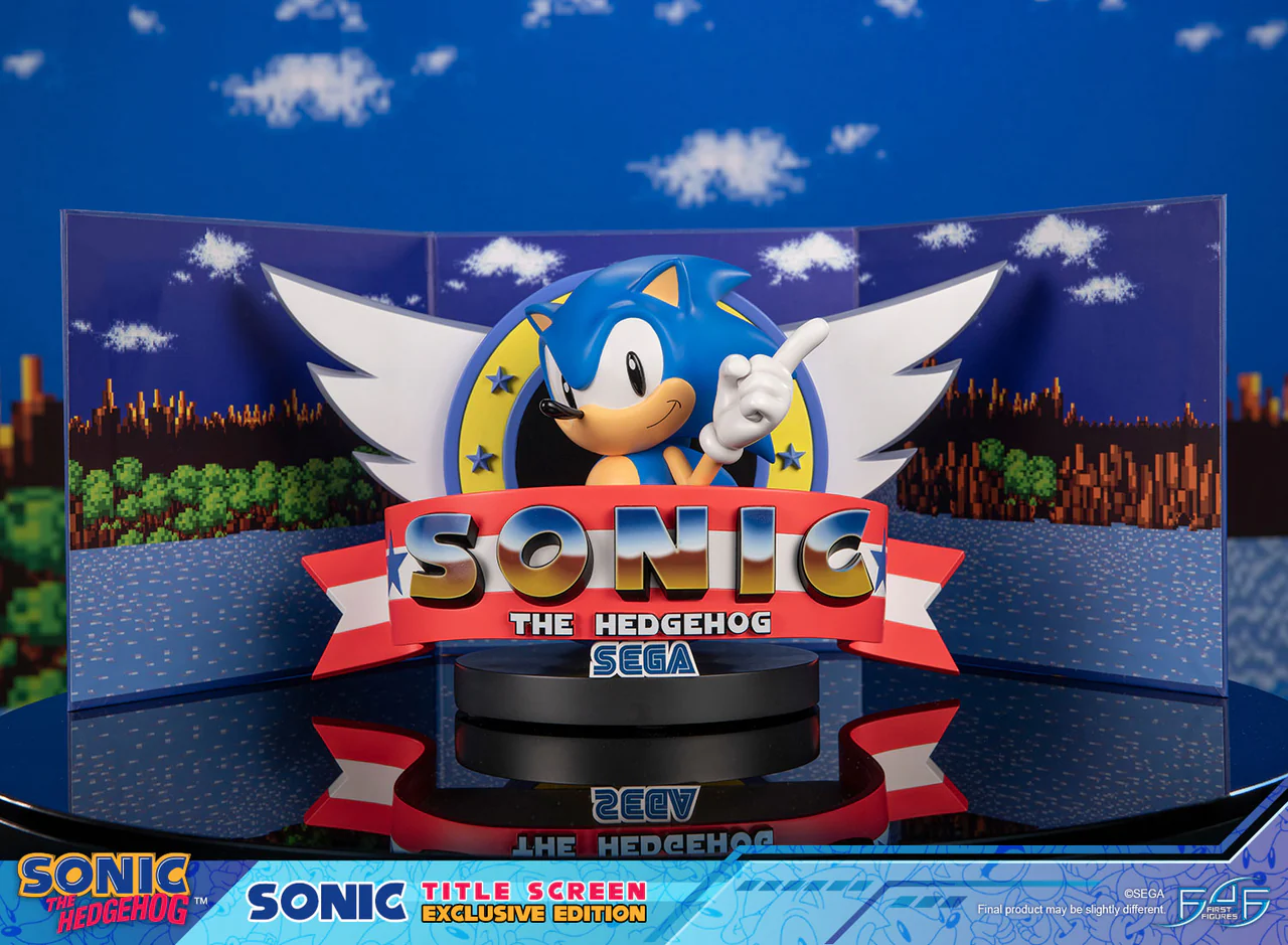 Sonic the Hedgehog - Title Screen - Exclusive Edition (First 4 Figures) photo 16
