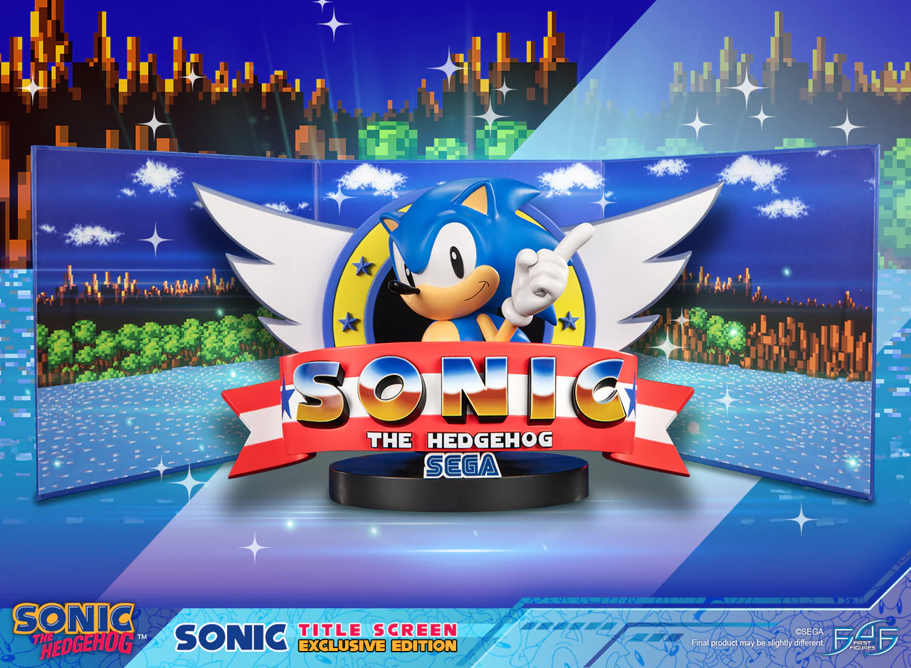 Sonic the Hedgehog - Title Screen - Exclusive Edition (First 4 Figures) photo 17
