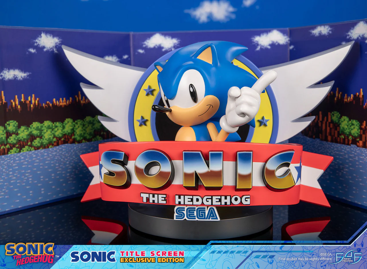 Sonic the Hedgehog - Title Screen - Exclusive Edition (First 4 Figures) photo 19