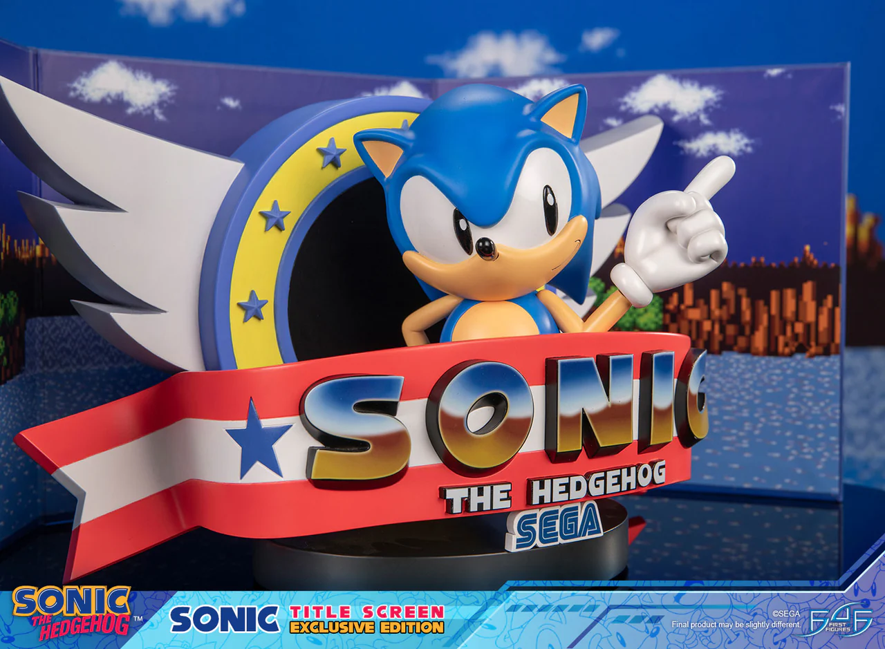 Sonic the Hedgehog - Title Screen - Exclusive Edition (First 4 Figures) photo 21