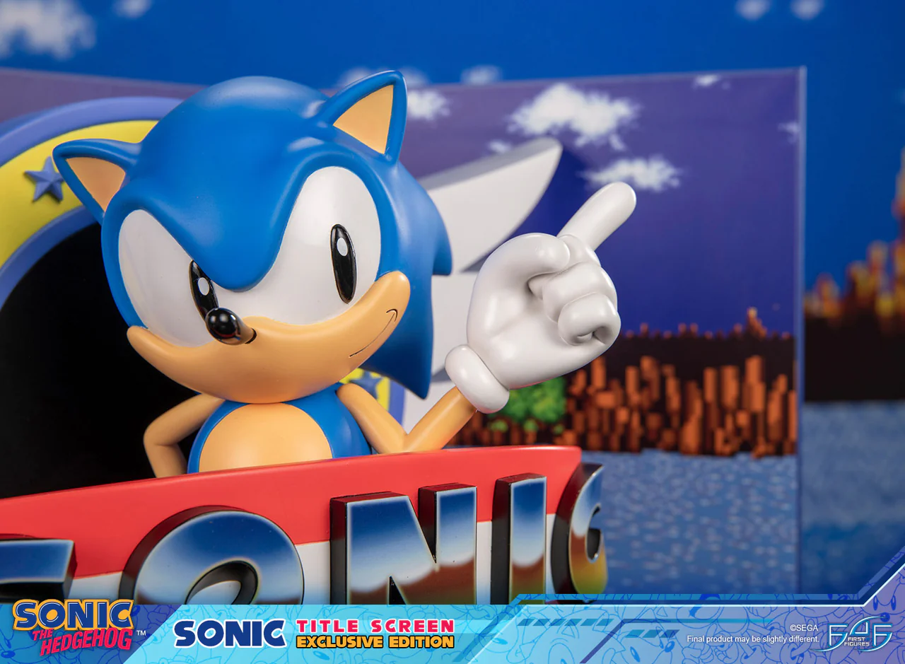 Sonic the Hedgehog - Title Screen - Exclusive Edition (First 4 Figures) photo 22