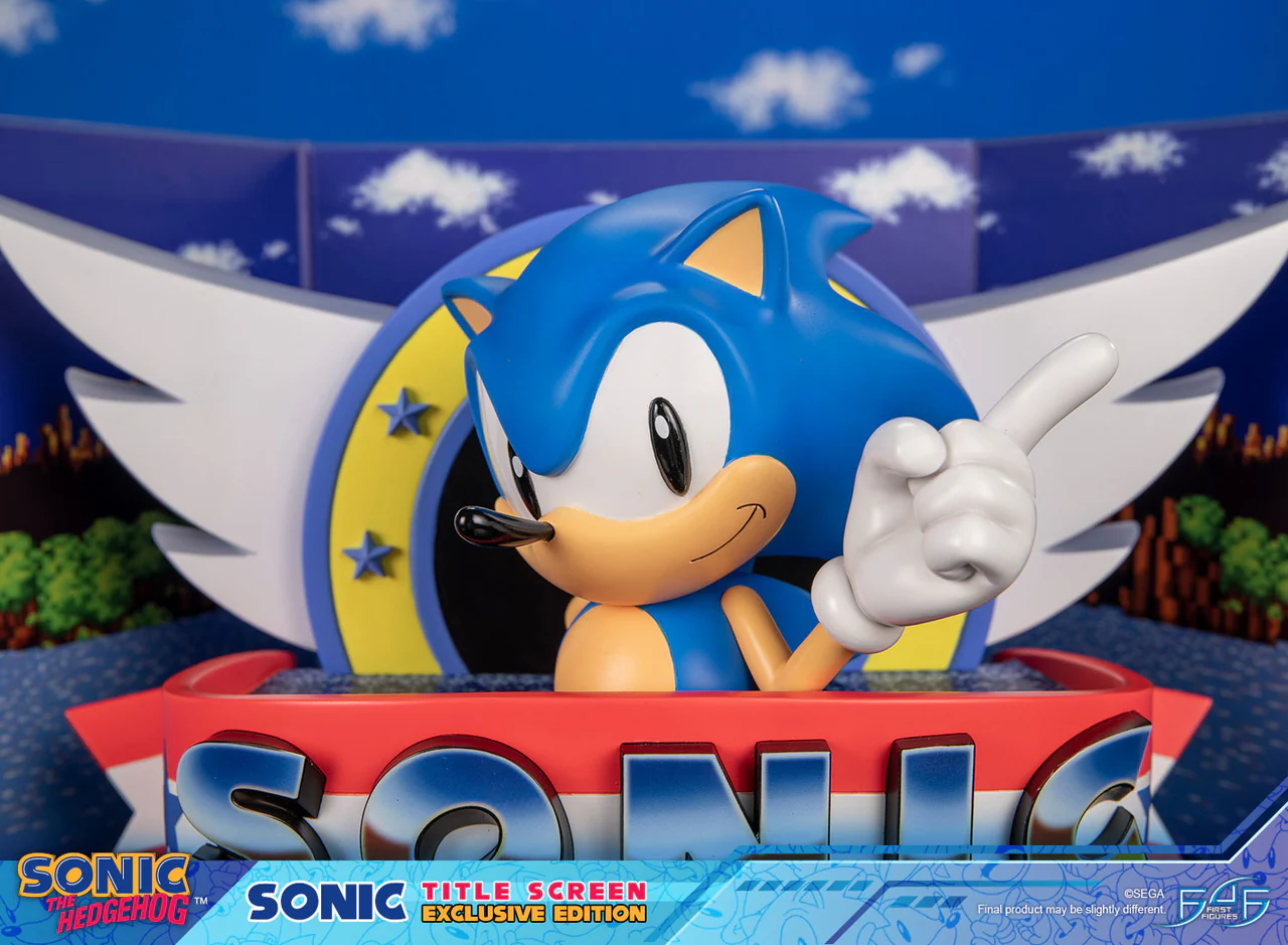 Sonic the Hedgehog - Title Screen - Exclusive Edition (First 4 Figures) photo 23