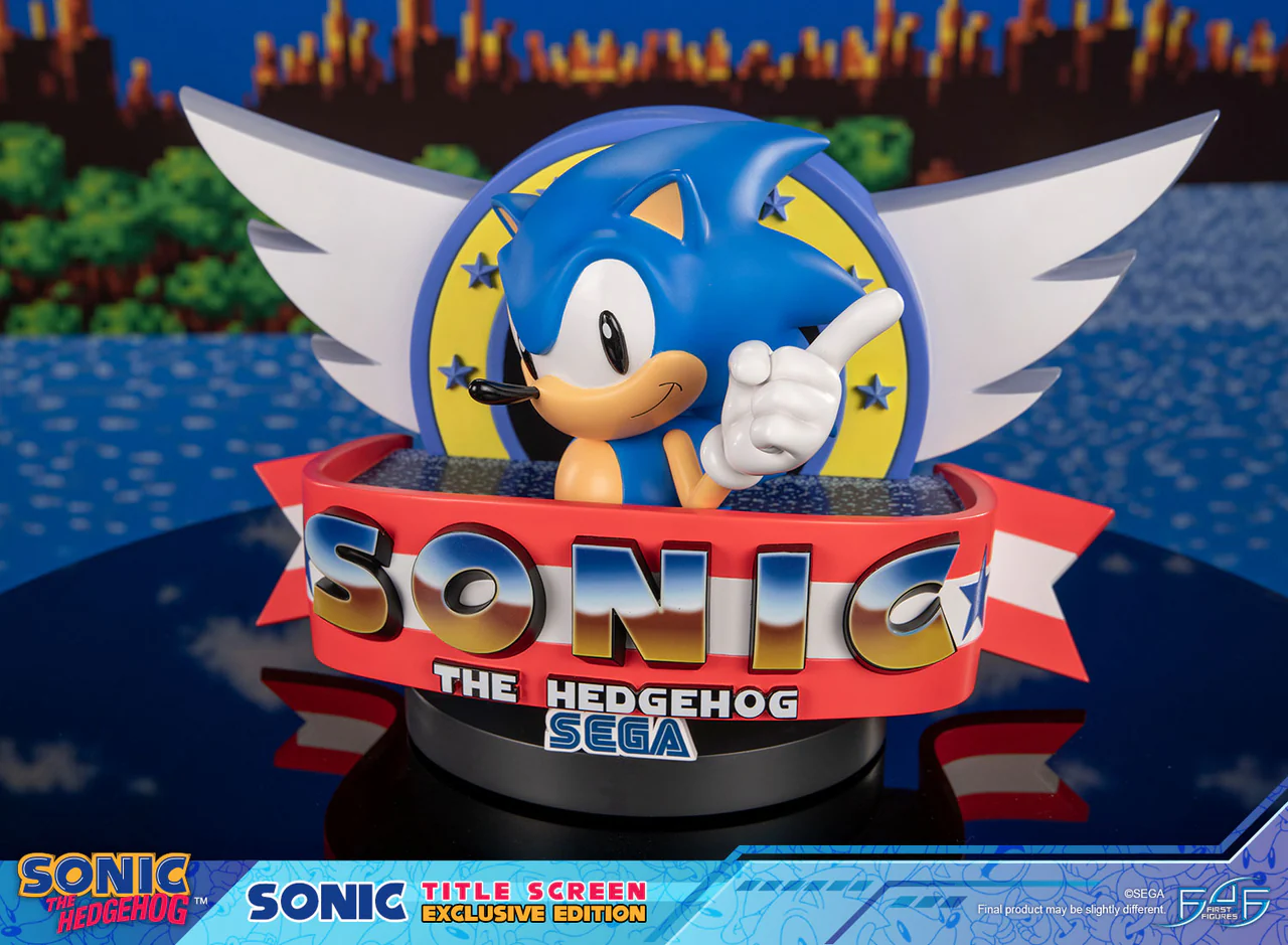 Sonic the Hedgehog - Title Screen - Exclusive Edition (First 4 Figures) photo 24