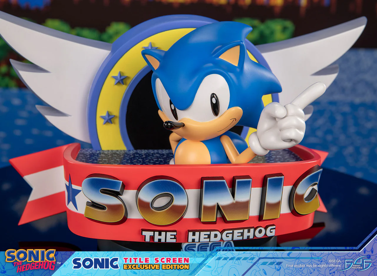 Sonic the Hedgehog - Title Screen - Exclusive Edition (First 4 Figures) photo 25