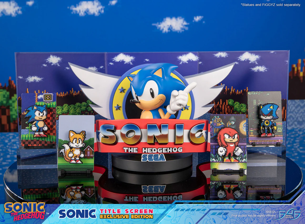 Sonic the Hedgehog - Title Screen - Exclusive Edition (First 4 Figures) photo 30