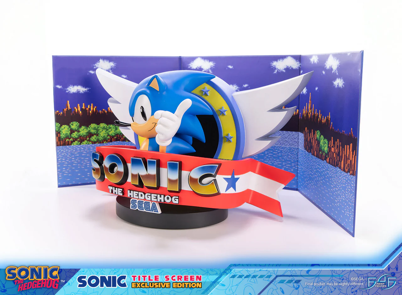 Sonic the Hedgehog - Title Screen - Exclusive Edition (First 4 Figures) photo 32